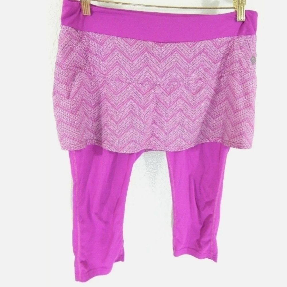 Prana Darci Skirted Leggings Knicker Purple
